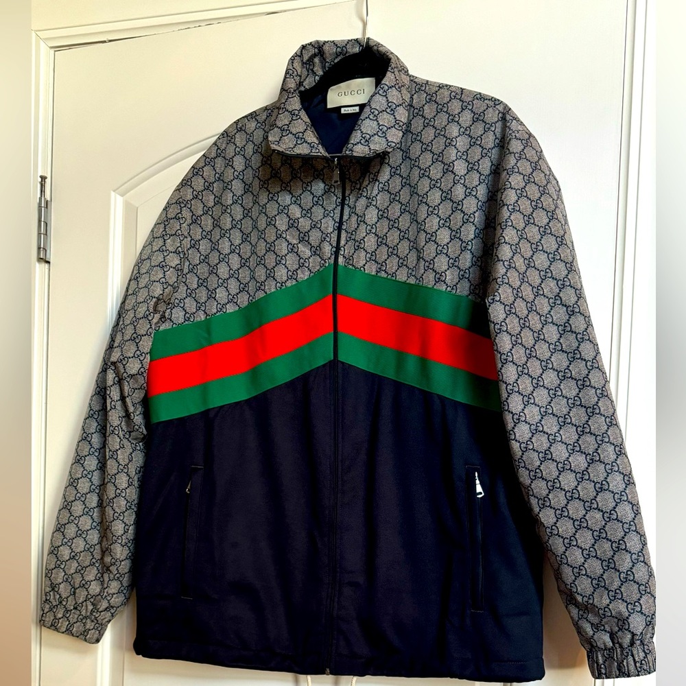 Woman’s  Gucci nylon tracksuit SET size medium